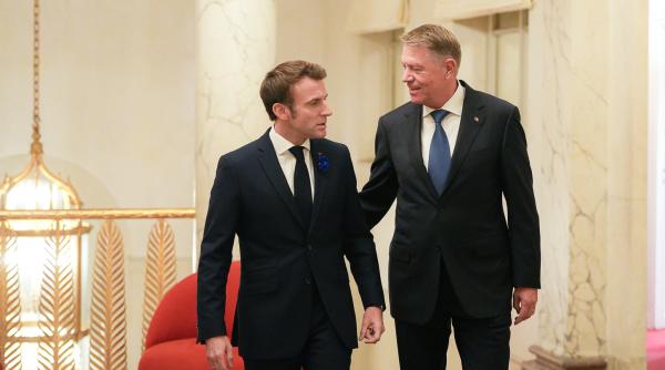 Iohannis s-a întâlnit cu Macron pentru a discuta aderarea României la Schengen: "Suntem pregătiți"