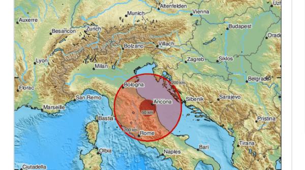 Nou cutremur în Italia, de magnitudine 3,9. Continuă șirul seismic care a început pe 9 noiembrie