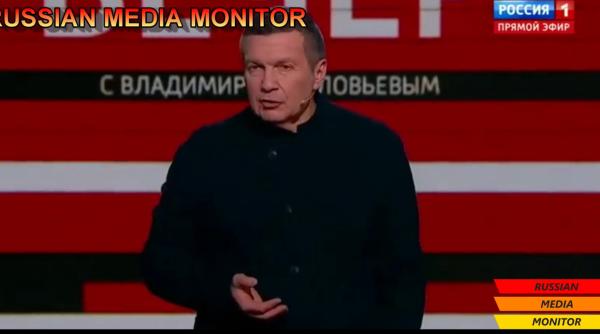 "Germania este ținta pentru armele nucleare": Propagandistul lui Putin, Soloviov, afirmație alarmantă la televiziunea de stat rusă