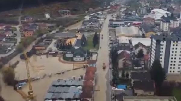 Inundațiile fac ravagii în Serbia și Muntenegru, unde șuvoaiele au luat viața la cel puțin patru oameni