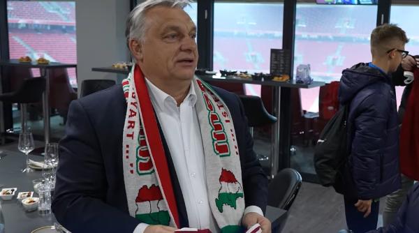 Viktor Orban, despre apariţia sa cu un fular cu harta „Ungariei Mari”: „Fotbalul nu este politică”