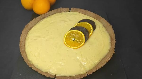 Tartă cu mandarine delicioasă. Nu vei mai dori alt desert! FOTO