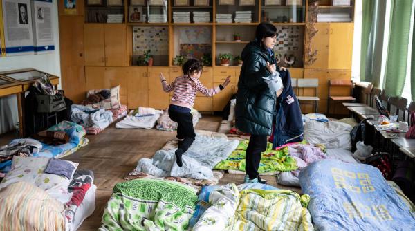 Odessa se pregătește să primească sute de persoane strămutate, având în vedere că temperaturile au scăzut foarte tare