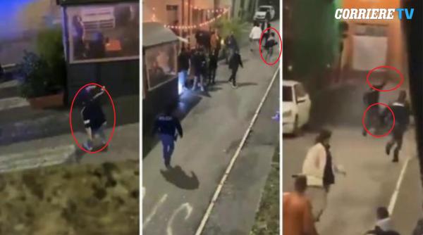 Italia. Polițist filmat în timp ce lovea cu bâta un român de 25 de ani: „A fost deschisă o anchetă disciplinară împotriva ofițerului" (VIDEO)
