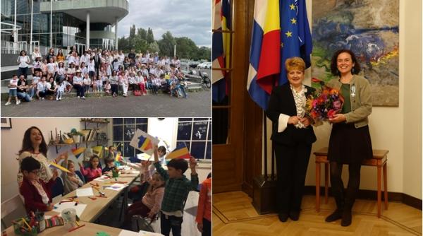 Școala Românească Amsterdam, un loc frumos de păstrare a limbii române și a tradițiilor printre copiii românilor din Olanda. Cătălina Robu: „Este o chestie de identitate!”