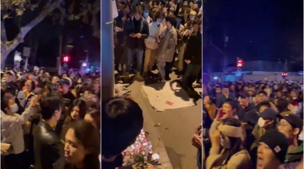 „Vreau libertate!”. Proteste istorice în China: „Deschideți ochii și priviți lumea!” - VIDEO
