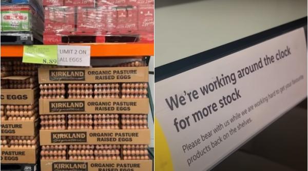 Marea Britanie rămâne fără ouă. Se extinde raționalizarea în supermarketuri