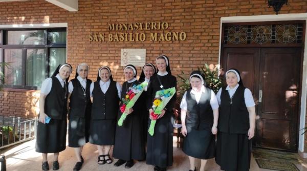 Maica Marcela Runcan a vizitat comunitățile surorilor baziliene din Argentina și s-a rugat pentru pace în Ucraina