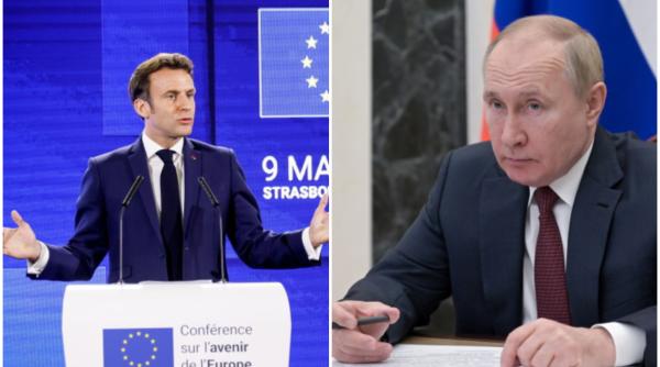 Macron va discuta cu Vladimir Putin despre problemele de securitate din Ucraina, după ce se consultă cu şeful AIEA