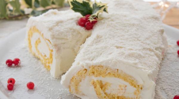 Rulada "Buștean de Crăciun" - preparatul festiv care va impresiona musafirii