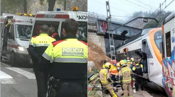 Accident feroviar grav în Spania. Cel puțin 150 de pasageri răniți, după ce două trenuri s-au ciocnit - VIDEO