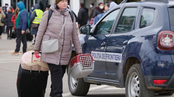 Aproape 10.000 de refugiați ucraineni au intrat ieri în România