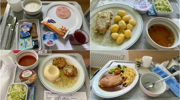 Cum arată masa unei românce internată într-o maternitate din Germania