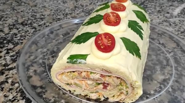 Pionono de Crăciun, genial de bun! Aperitiv de milioane! Salvează rețeta 