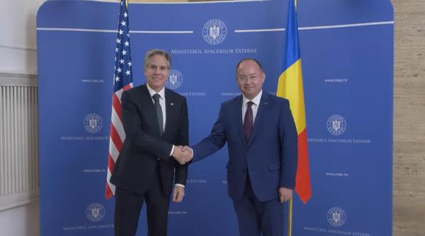 Antony Blinken, scrisoare către ministrul Aurescu. Oficialul american vorbeşte despre colaborarea militară la Marea Neagră