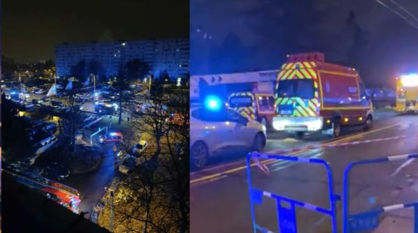 Franța. Incendiu extrem de violent într-un bloc din Lyon: Zece oameni și-au pierdut viața, între care cinci copii
