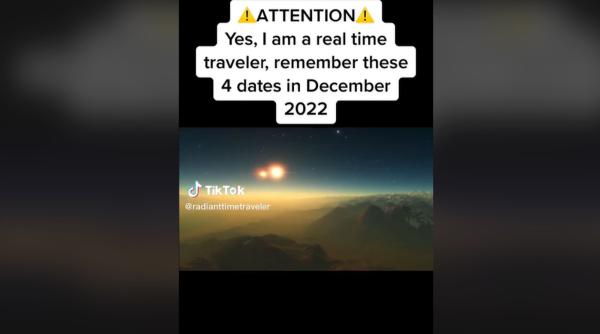 „Călătorul în timp” anunță „Eliberarea”. Evenimentul uriaș va avea loc în câteva zile: „Amintește-ți aceste patru date din decembrie 2022”