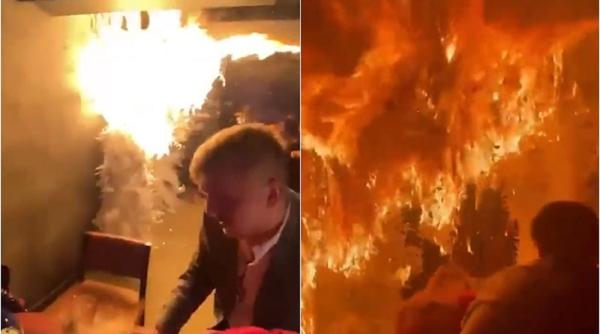 Marea Britanie. S-a dezlănțuit iadul într-un restaurant la Londra: 300 de persoane, evacuate