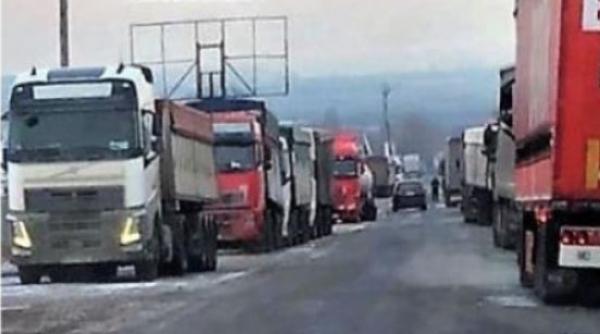 Proteste în vamă. Traficul camioanelor prin PTF Giurgiu, oprit. UPDATE 