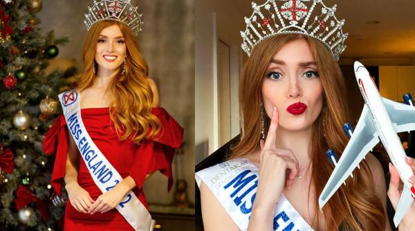 Miss Anglia își dorește cel mai mult de Crăciun să devină prima regină a frumuseții care călătorește în spațiu