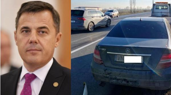 Fostul ministru Ion Ştefan, rănit într-un accident, în Vrancea