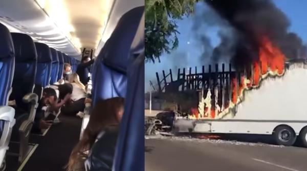 Un avion mexican a fost prins în mijlocul unui schimb de focuri între carteluri: „Ne-am aruncat la podea”