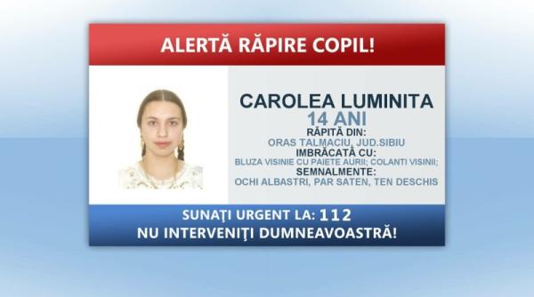 Adolescentă româncă de 14 ani, răpită de acasă de patru bărbați mascați. S-a declanșat mecanismul „Alertă răpire copil” - FOTO