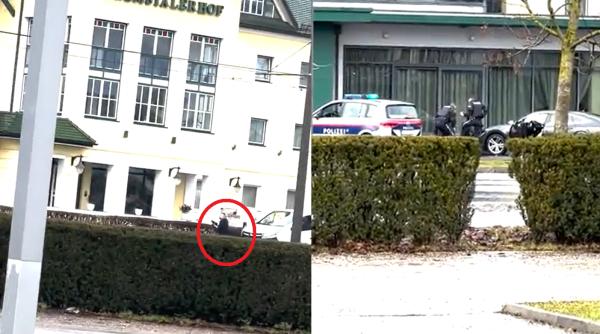 Austria. Româncă înjunghiată de un irakian în locuința sa: Bărbatul a lovit apoi doi polițiști cu mașina și le-a furat o armă