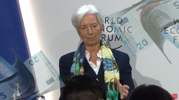 Christine Lagarde: Economia zonei euro rezistă mai bine decât se preconiza