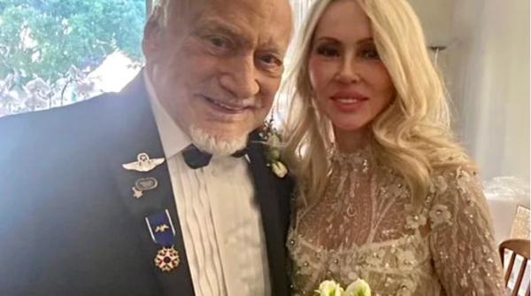 Buzz Aldrin, al doilea astronaut care a pășit pe Lună, s-a căsătorit cu o româncă. Cine este Anca Faur