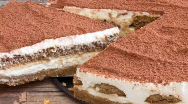 Cheesecake tiramisu - combinația perfectă între două deserturi populare