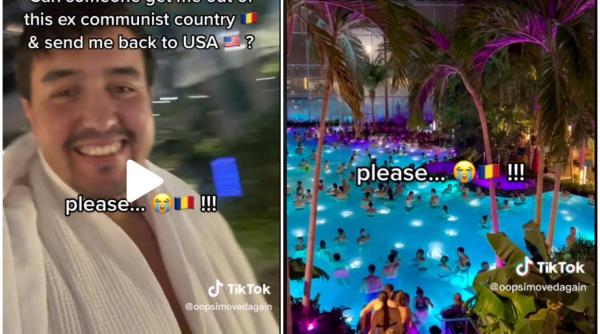American mutat în România, senzație pe Internet: "Mă ajută cineva să plec din această țară fostă comunistă?" - VIDEO