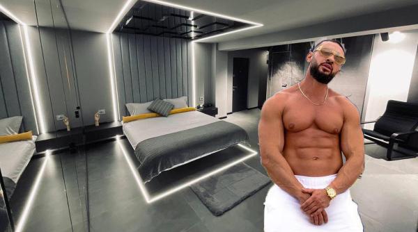 Cât trebuie să plătești pentru a sta o noapte în garsoniera lui Dorian Popa. Vedeta face bani frumoși de pe urma ei
