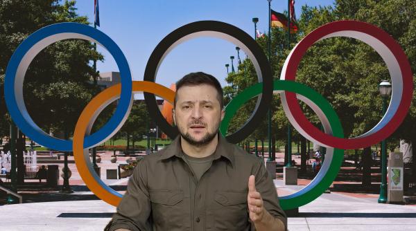 Zelenski promite o campanie pentru a împiedica Rusia să participe la Jocurile Olimpice