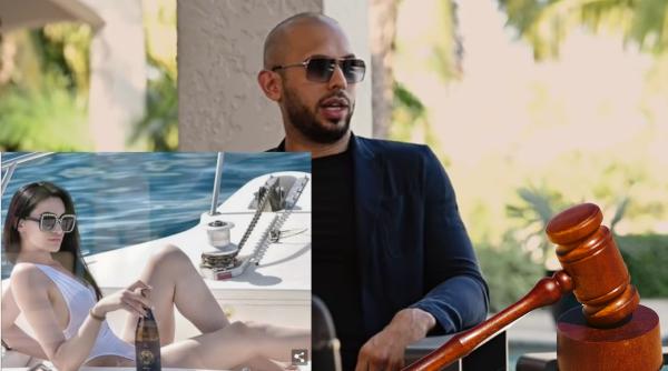 Andrew Tate, mesaj halucinant din spatele gratiilor: "O vrăjitoare româncă lucrează pentru mine"