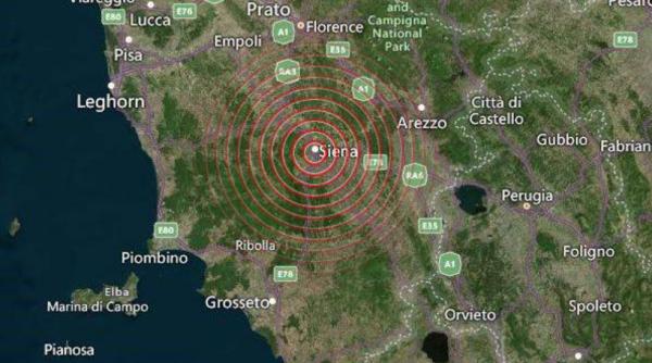 Italia. Serie de cutremure în zona orașului Siena: Şcolile şi muzeele au fost închise