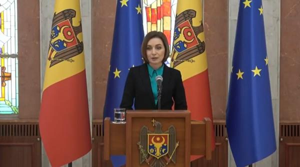 Maia Sandu: „Rusia pregătește o lovitură de stat în Moldova. Planul presupune inclusiv atacuri armate și luări de ostatici”