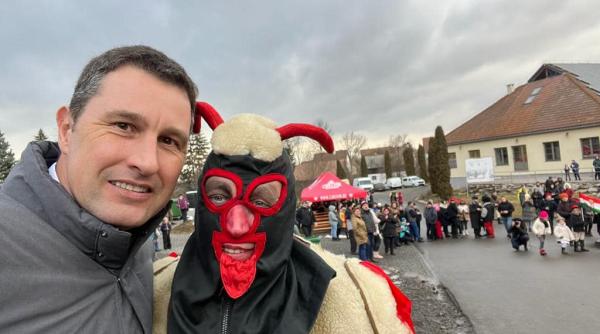 Tradiții și obiceiuri de Lăsata Secului la Miercurea-Ciuc. Barna: „Astăzi, în Ținutul Secuiesc, am trăit obiceiurile populare”