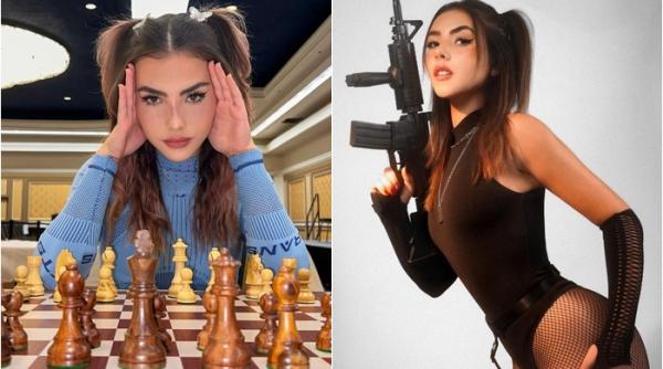 O româncă din America, supranumită „cea mai frumoasă jucătoare de șah”: Andrea a început să joace la doar 6 ani și a cucerit numeroase medalii