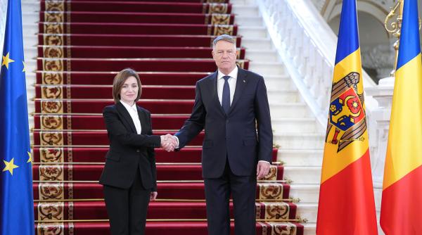 Klaus Iohannis și Maia Sandu, declarații comune: „Amenințările sunt deosebit de îngrijorătoare”
