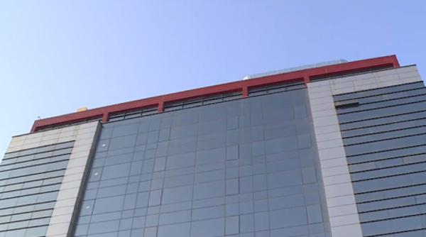 O clădire de birouri construită în Pipera, în 2009, a fost încadrată în clasa a II-a de risc seismic