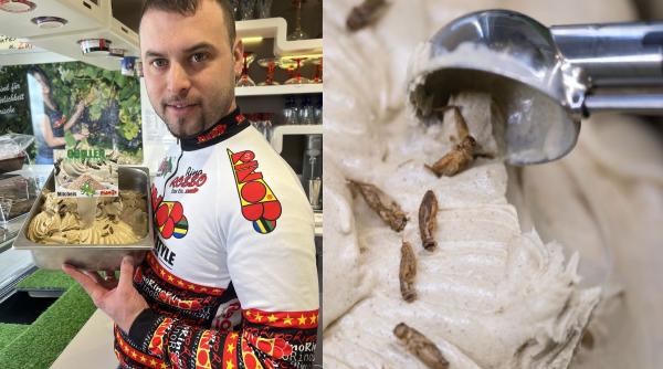 Înghețata cu aromă de greier, sortimentul cu care un producător de înghețată din Germania șochează consumatorii