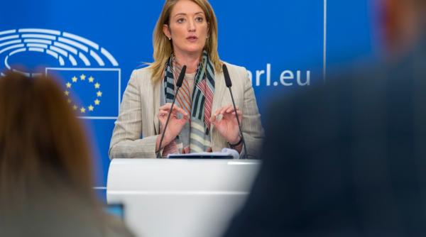 Roberta Metsola a mers din nou la Kiev: Viitorul Ucrainei este ca membru al UE