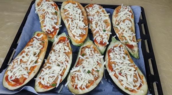 Vinete umplute cu mozzarella și carne de vită tocată. O rețetă atât de gustoasă și sănătoasă