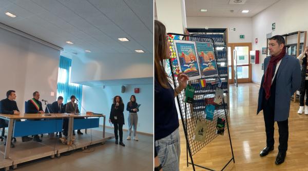 Bibliotecă pentru comunitatea românească, inaugurată la Cassano d'Adda: „Românii din oraș sunt o componentă numeroasă, vie și activă“ / FOTO