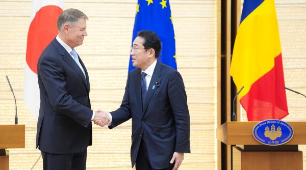 România și Japonia au semnat un parteneriat strategic de colaborare. Iohannis: Va fi înfiinţat un Institut Cultural Român la Tokyo