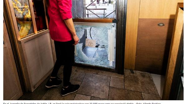 Spania. Un român a semănat teamă în rândul micilor afaceriști: A distrus mai mult decât a furat