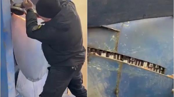 Captură impresionantă la graniţa României cu Ucraina. Ascunzătoarea din cisternă: descoperire în valoare de 750.000 de lei