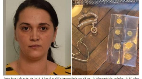 Poliția din Austria: „Dacă ați angajat-o pe această româncă, contactați-ne!”. Menajeră, suspectată că ar fi furat din mai multe case din Viena