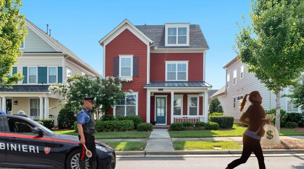 Italia. O româncă a profitat de frumusețea ei pentru a atrage un italian sa o lase în casa lui. Femeia a fugit după cu toți banii săi  